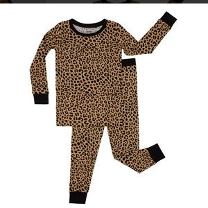 Little Sleepies Classic Leopard two piece pjs